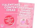 30+ valentines themed content ideas